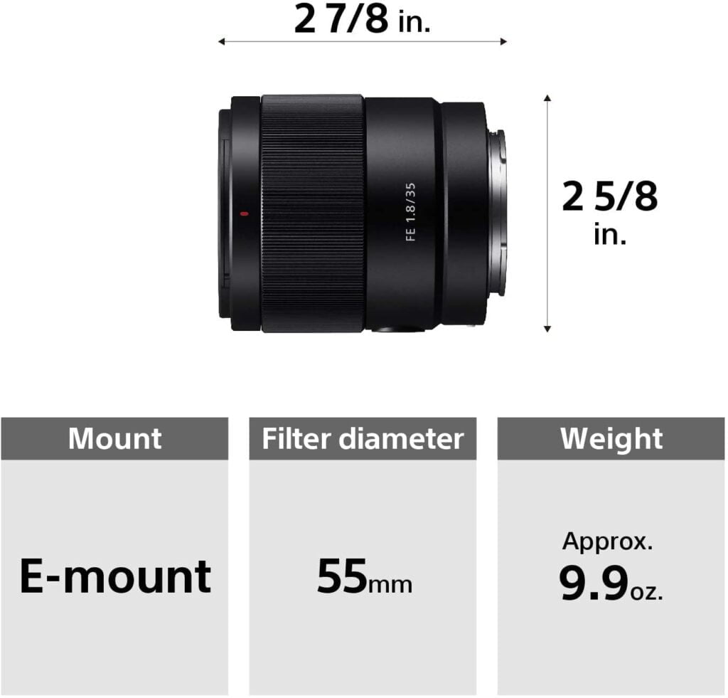 Sony FE 35mm F1.8 Review