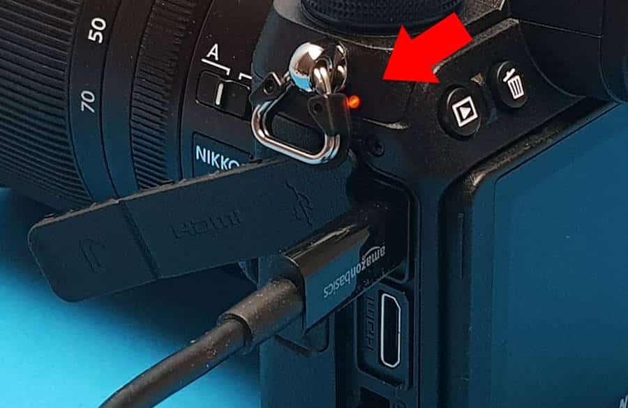 Nikon Z6 II USB Charging & Connectors