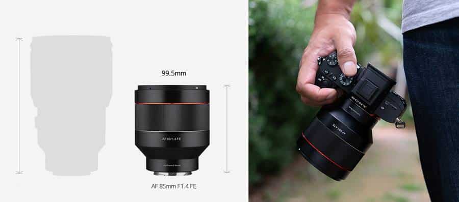 Samyang 85mm f/1.4 AF Lens