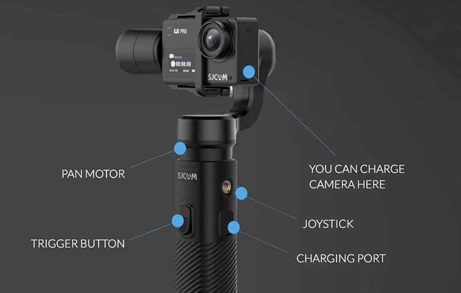 SJ-Gimbal 2 with 3 Axis Stabilizer