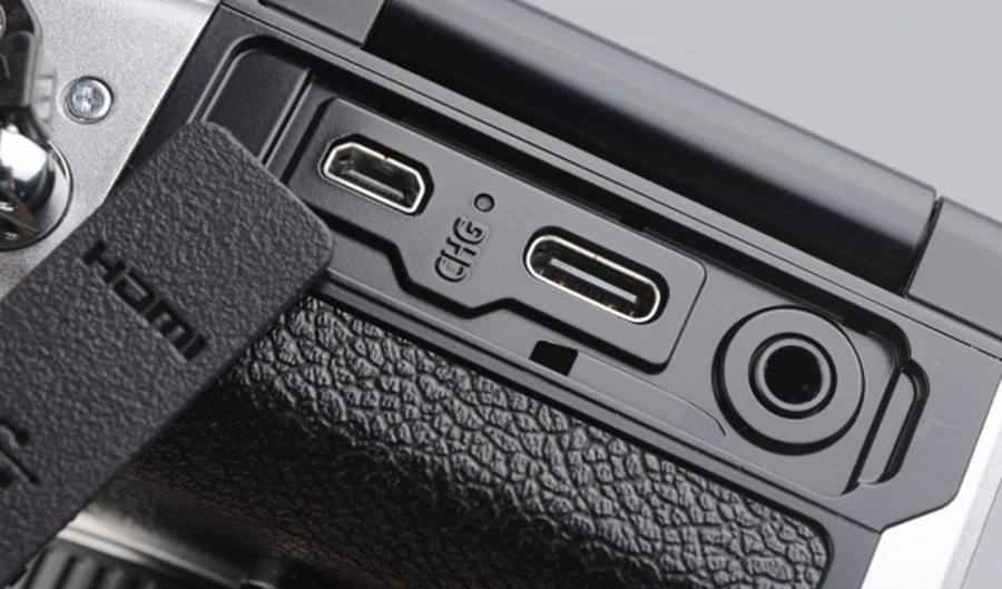 Nikon Z FC Charging Point and Connectors