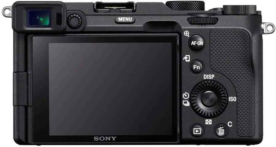 Sony A7C Camera - Back View