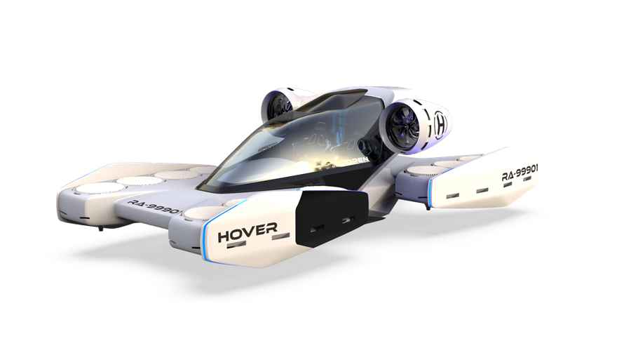 Russian Startup Hover Started Certification of Air Taxi in Russia