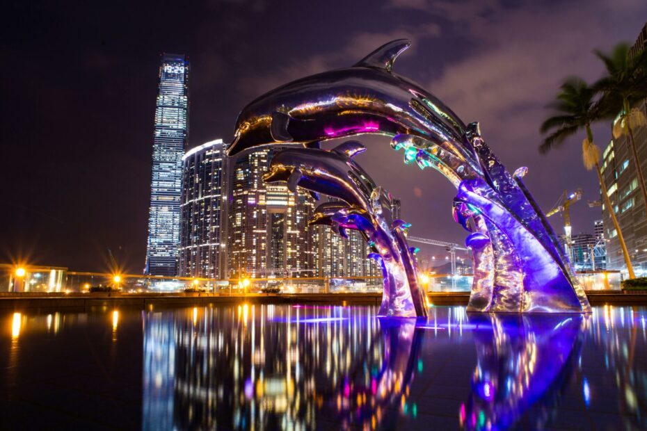 Neon Reflections